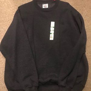 Champion fleece crew sweatshirt XL
